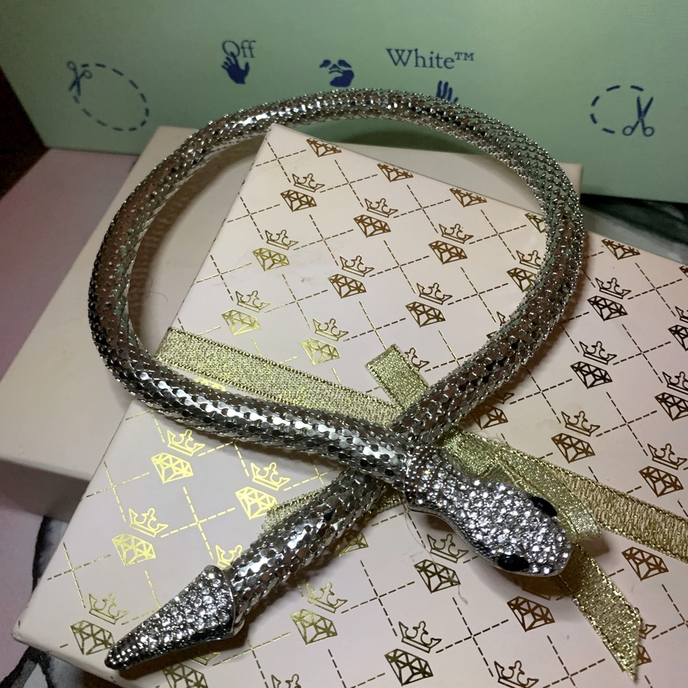 Snake Diamond choker